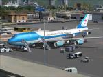 FSX B747-8i Air Force One Package